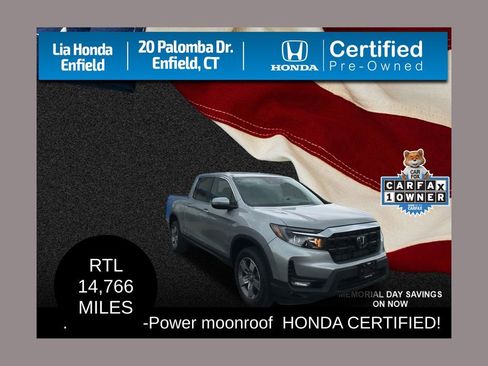 Certified 2024 Honda Ridgeline RTL image 1
