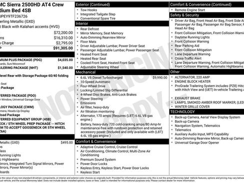 New 2026 GMC Sierra 2500 AT4 w/ AT4 Premium Plus Package AWD/4WD image 45