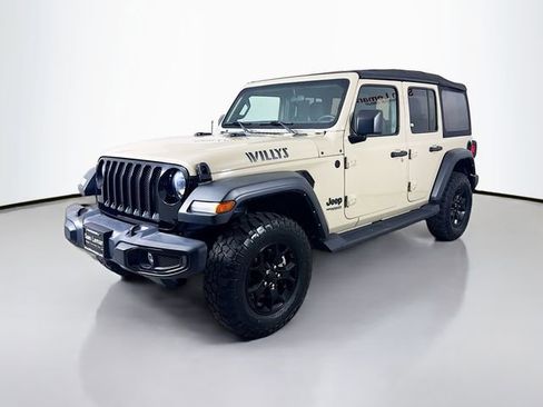 Used 2022 Jeep Wrangler Unlimited Sport image 3