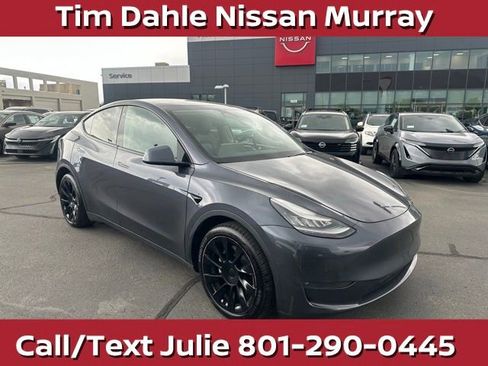 Used 2020 Tesla Model Y Long Range AWD/4WD image 1