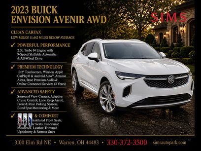 Certified 2023 Buick Envision Avenir