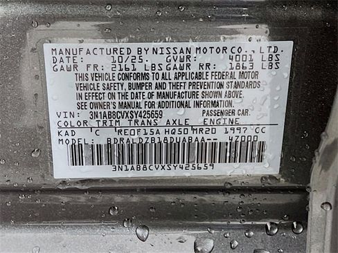 New 2025 Nissan Sentra SV image 21