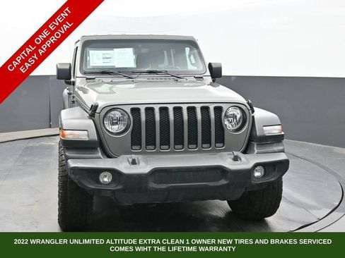 Used 2022 Jeep Wrangler Unlimited Sport AWD/4WD image 8