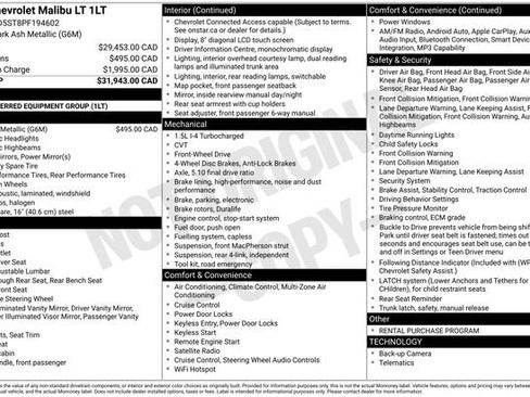 Certified 2023 Chevrolet Malibu LT FWD image 6