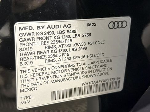 Used 2023 Audi Q5 2.0T Premium w/ Convenience Package AWD/4WD image 27