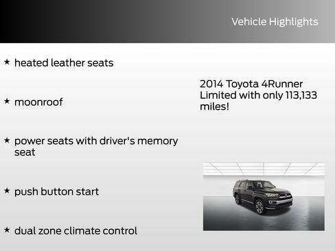 Used 2014 Toyota 4Runner Limited image 4