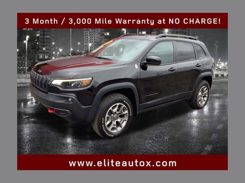 Used 2022 Jeep Cherokee Trailhawk w/ Sun & Sound Group image 1