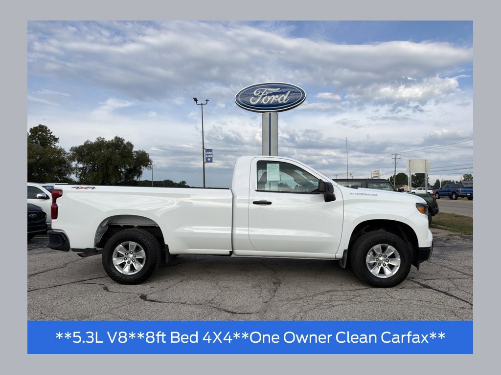 Used 2025 Chevrolet Silverado 1500 W/T w/ Trailering Package AWD/4WD image 1