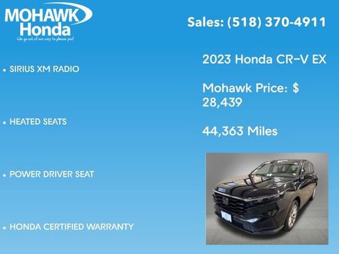 Certified 2023 Honda CR-V EX image 14