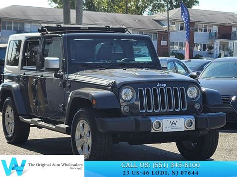 Used 2017 Jeep Wrangler Unlimited Sahara w/ Quick Order Package 24E Chief image 1