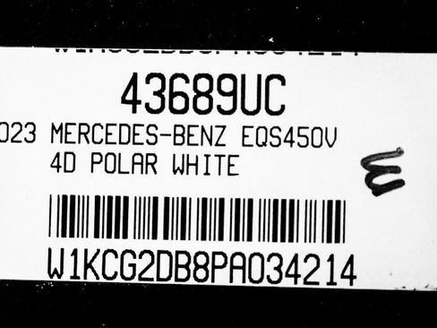 Certified 2023 Mercedes-Benz EQS 450+ Sedan image 25