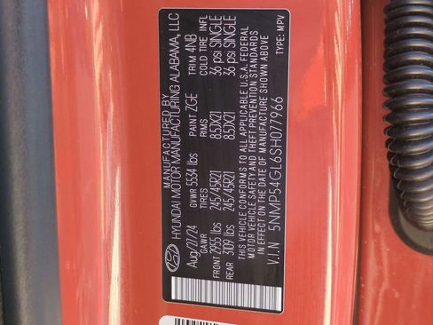 Used 2025 Hyundai Santa Fe Calligraphy image 33