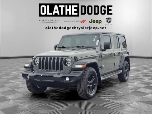 Certified 2021 Jeep Wrangler Unlimited Sport image 1