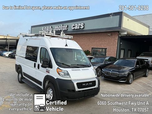 Used 2022 RAM ProMaster 1500 FWD image 1