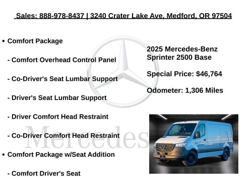 Used 2025 Mercedes-Benz Sprinter 2500 image 5