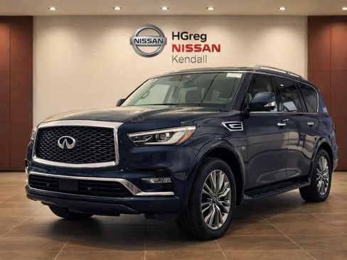 Used 2019 INFINITI QX80 Luxe w/ Proassist Package RWD image 3