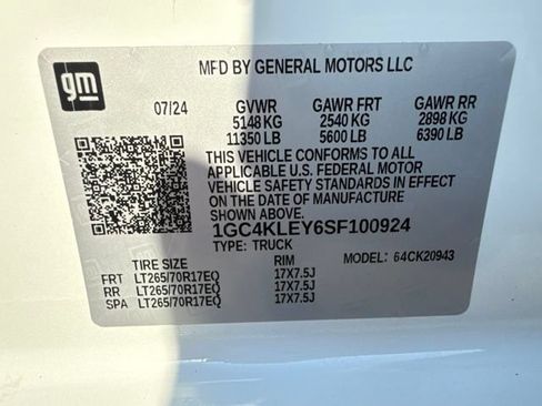Used 2025 Chevrolet Silverado 2500 W/T w/ WT Convenience Package AWD/4WD image 13