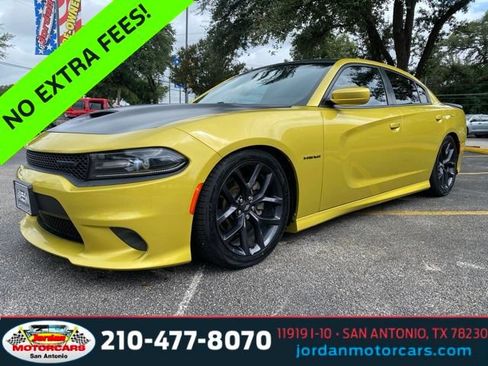 Used 2021 Dodge Charger R/T w/ Blacktop Package RWD image 1