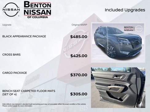 Certified 2025 Nissan Pathfinder Platinum w/ Black Appearance Package image 6