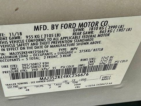 Used 2019 Ford EcoSport Titanium image 33