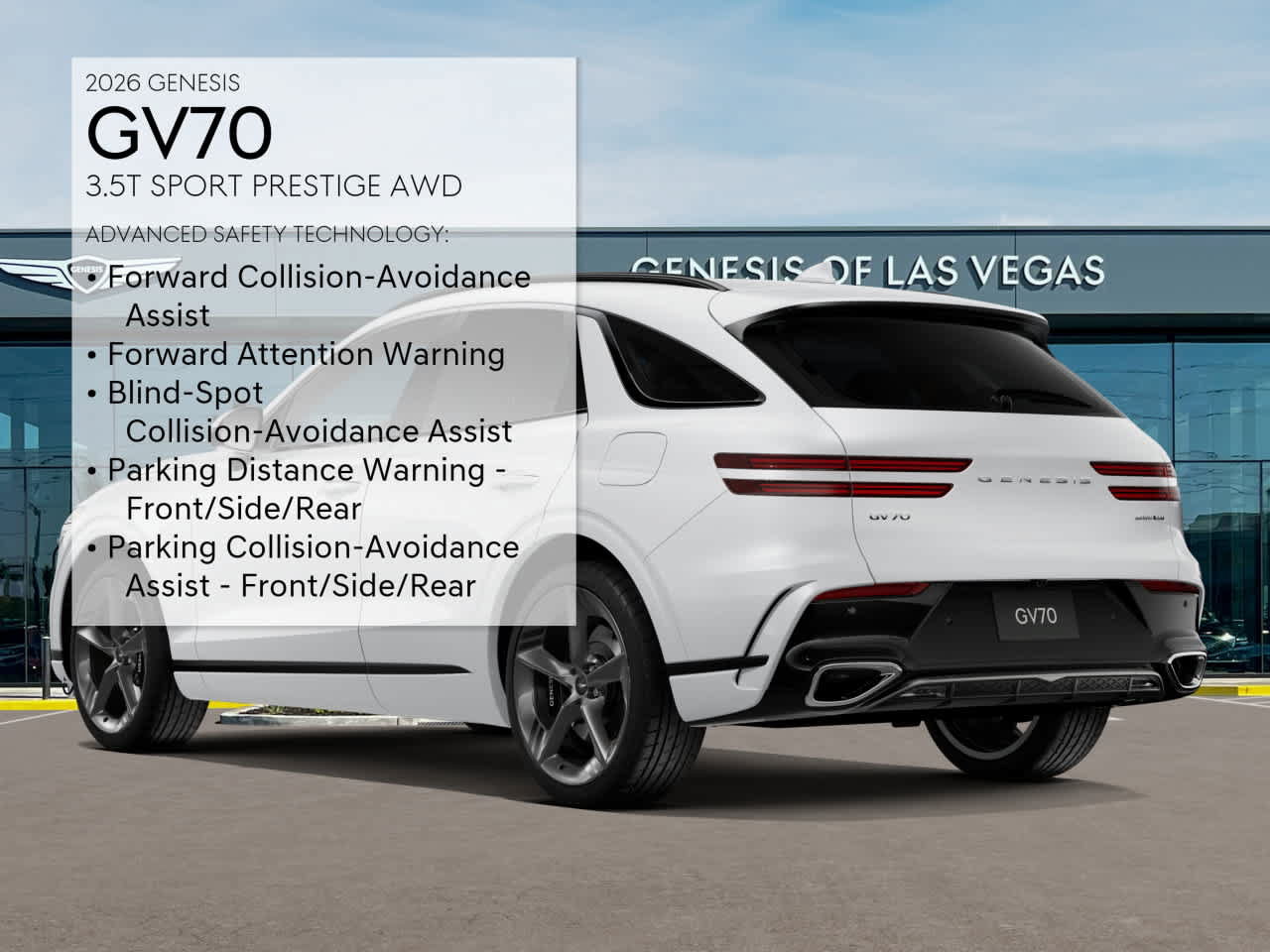 New 2026 Genesis GV70 3.5T Sport Prestige AWD/4WD image 7