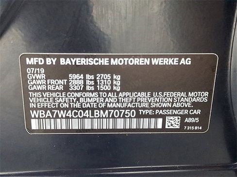 Used 2020 BMW 745e xDrive image 29