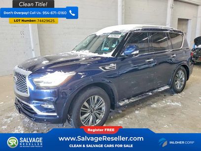 Used 2021 INFINITI QX80 Luxe