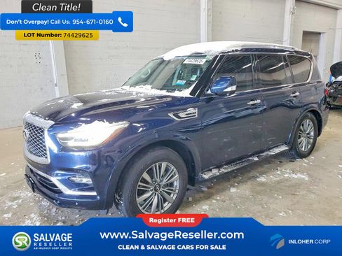 Used 2021 INFINITI QX80 Luxe image 1