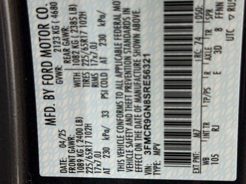 New 2025 Ford Bronco Sport Heritage w/ Convenience Package image 35