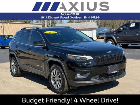 Used 2021 Jeep Cherokee Latitude Lux w/ Sun & Sound Group AWD/4WD image 1