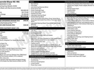 Used 2024 Chevrolet Blazer RS w/ Enhanced Convenience Package video 2