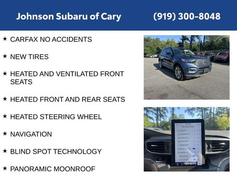 Used 2020 Ford Explorer Platinum w/ Premium Technology Package AWD/4WD image 6