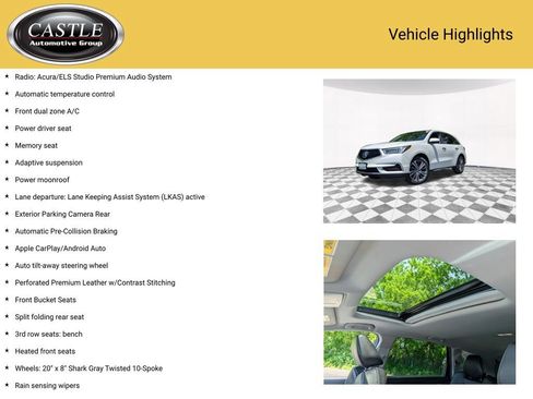 Used 2019 Acura MDX SH-AWD w/ Technology Package image 3