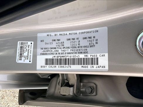 Used 2023 MAZDA MAZDA3 s AWD/4WD image 34