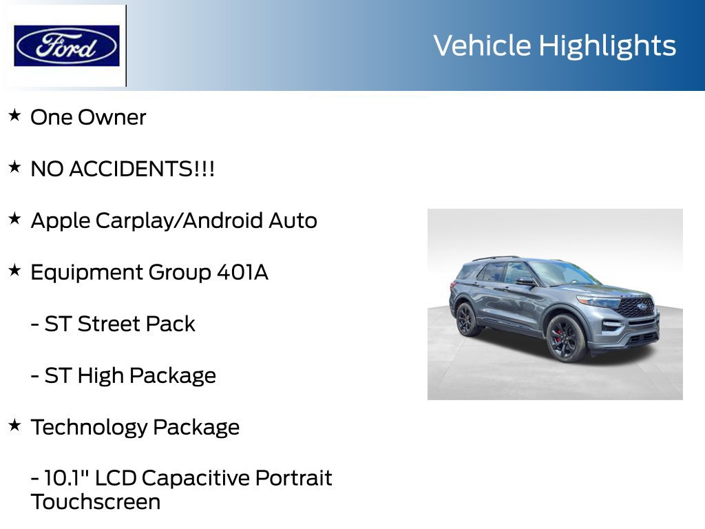 Certified 2023 Ford Explorer ST w/ Equipment Group 401A AWD/4WD image 20