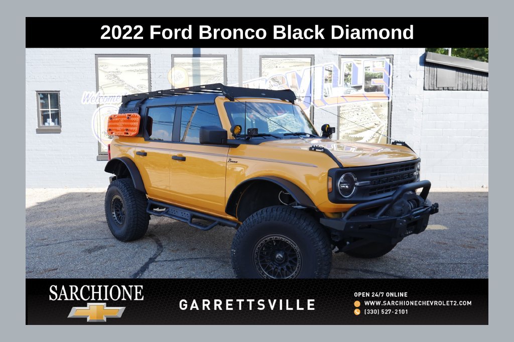 Used 2022 Ford Bronco Black Diamond AWD/4WD image 1