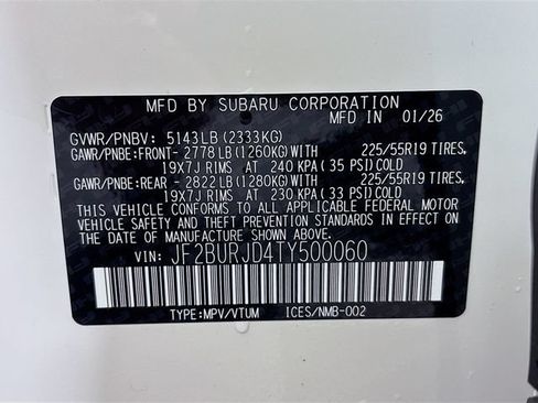 New 2026 Subaru Outback Touring XT AWD/4WD image 33