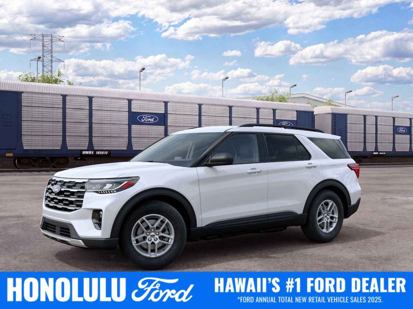 New 2027 Ford Explorer Active w/ Active Comfort Package RWD image 1
