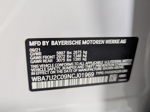 Used 2022 BMW 750i xDrive w/ Executive Package AWD/4WD image 31