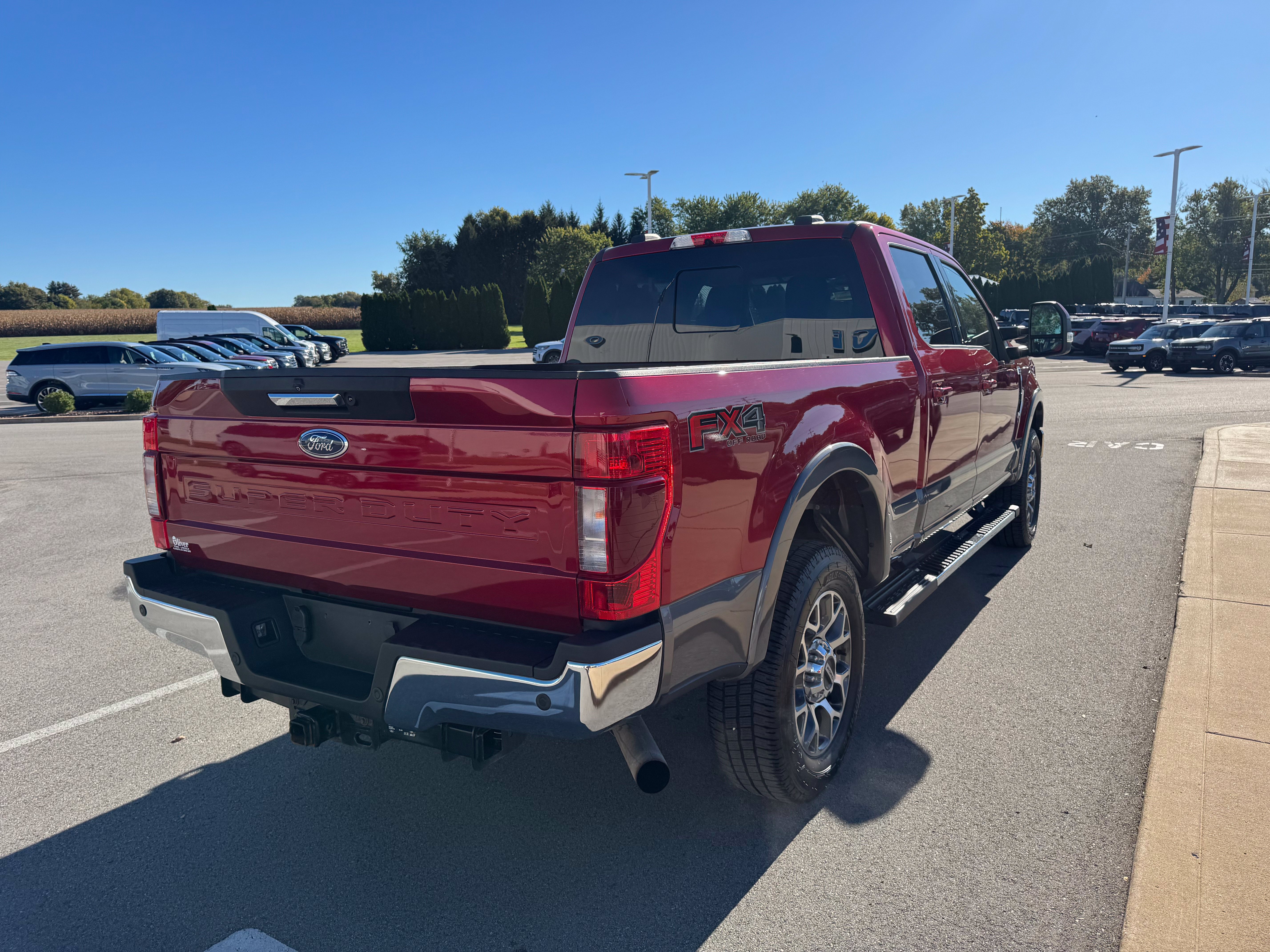 Used 2021 Ford F250 Lariat w/ Lariat Value Package AWD/4WD image 7