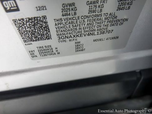 Used 2022 Chevrolet Equinox LT image 34