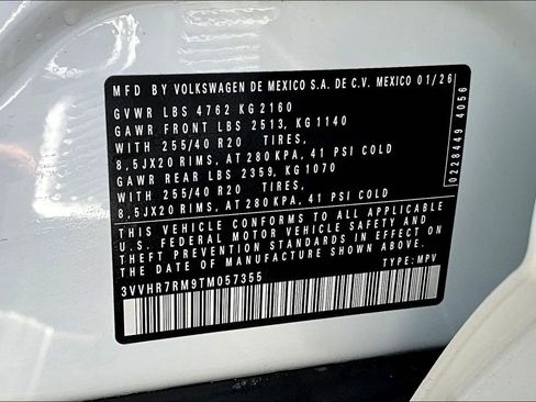 New 2026 Volkswagen Tiguan SE R-Line image 19