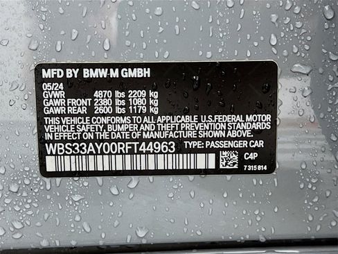 Used 2024 BMW M3 Competition w/ Executive Package image 37