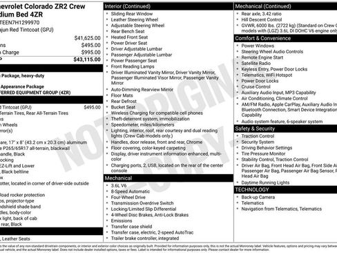 Used 2017 Chevrolet Colorado ZR2 image 6