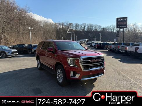 Used 2024 GMC Yukon SLT w/ SLT Luxury Package RWD image 1