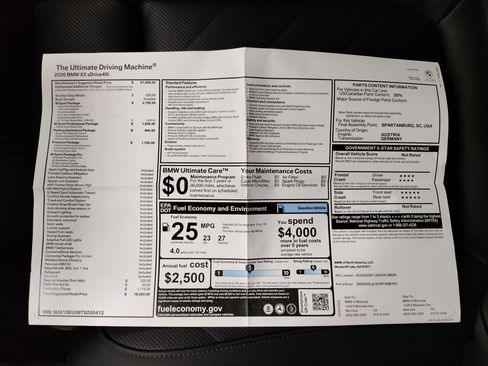 New 2026 BMW X5 sDrive40i w/ M Sport Package image 32