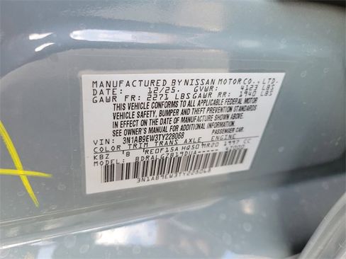 New 2026 Nissan Sentra SL image 30