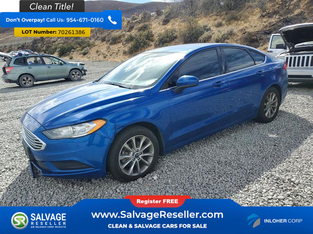 Used 2017 Ford Fusion SE w/ Fusion SE Technology Package FWD image 1