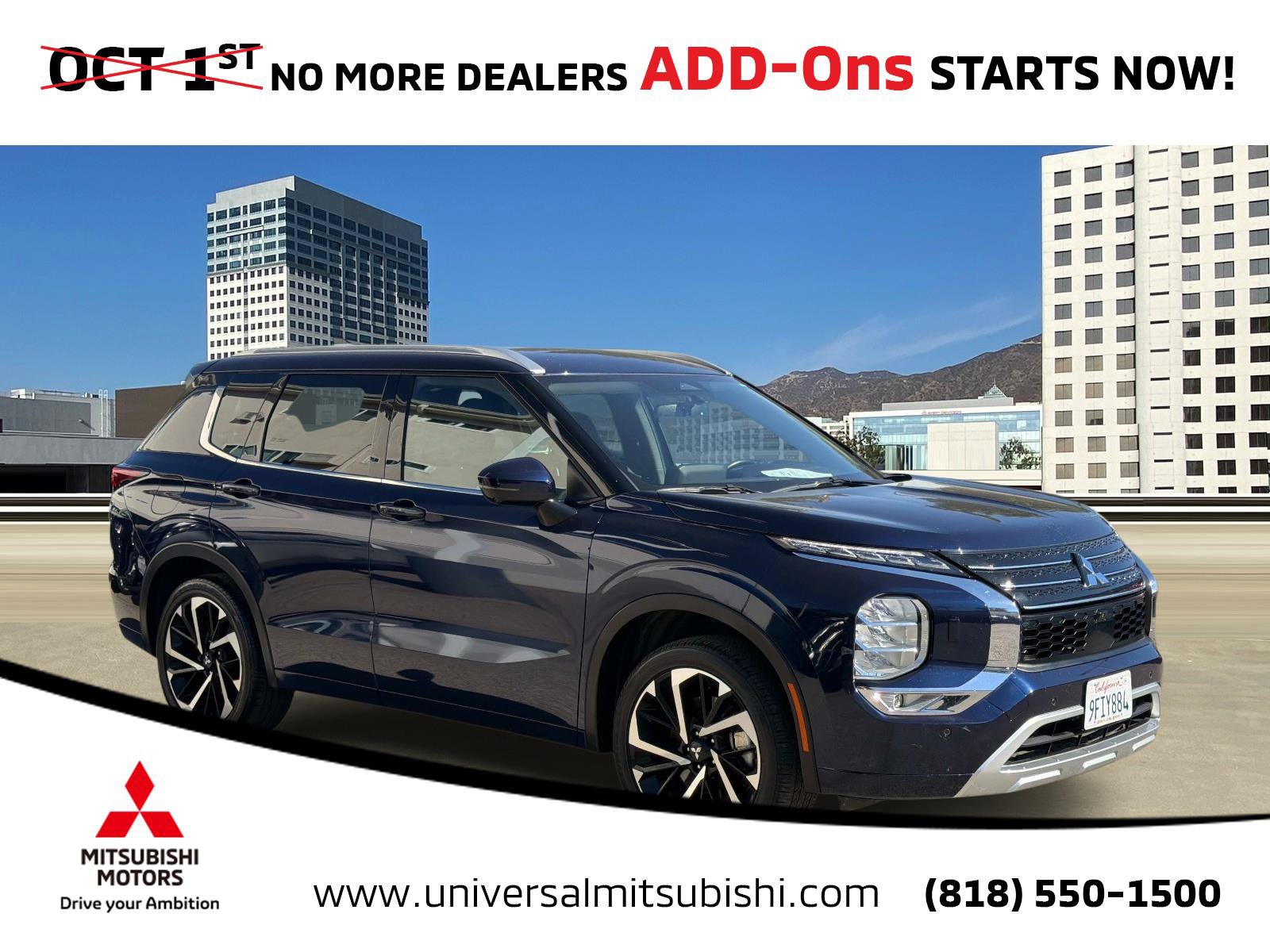 Used 2023 Mitsubishi Outlander SEL 40th Anniversary AWD/4WD image 1