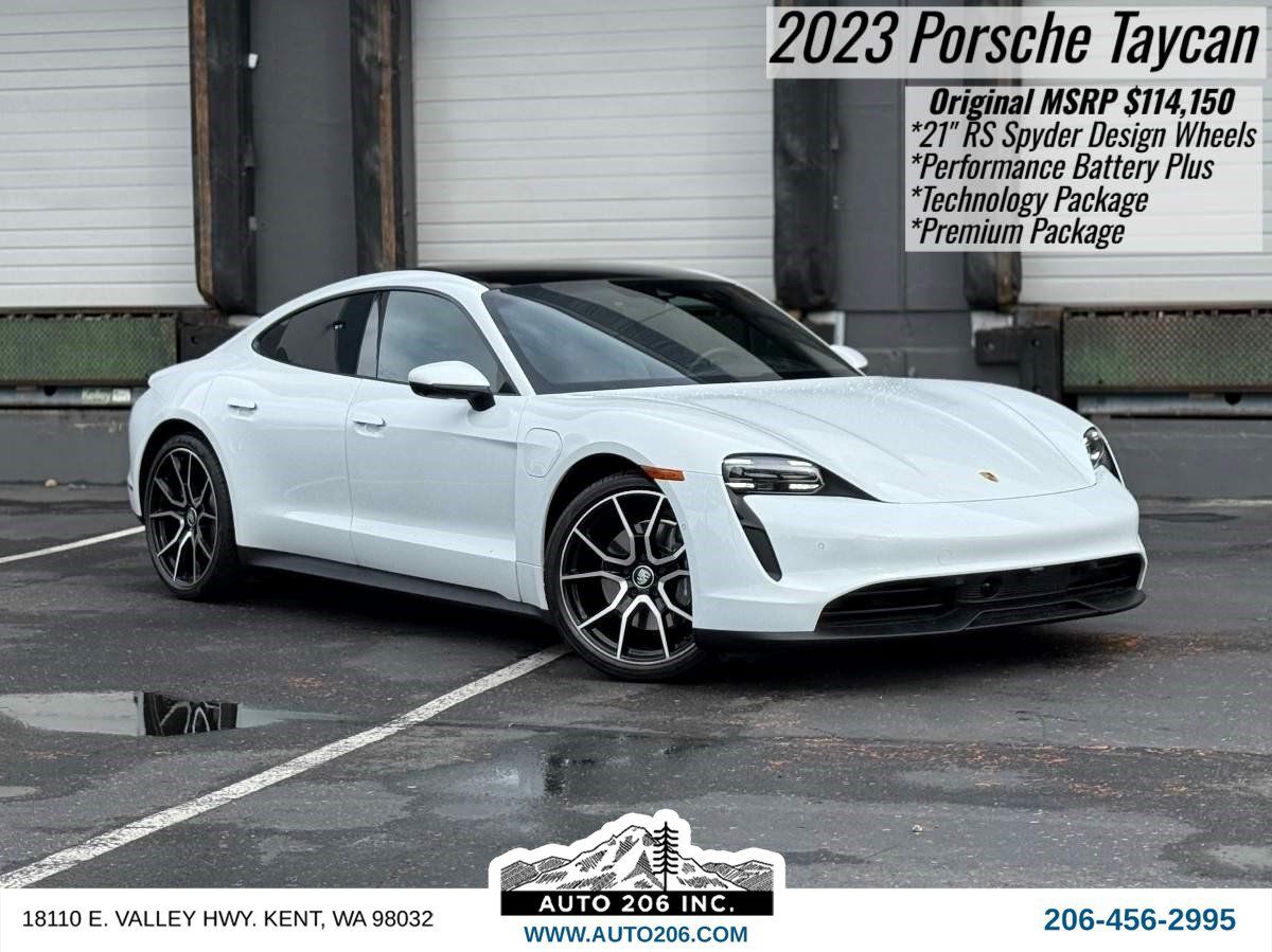 Used 2023 Porsche Taycan RWD image 1